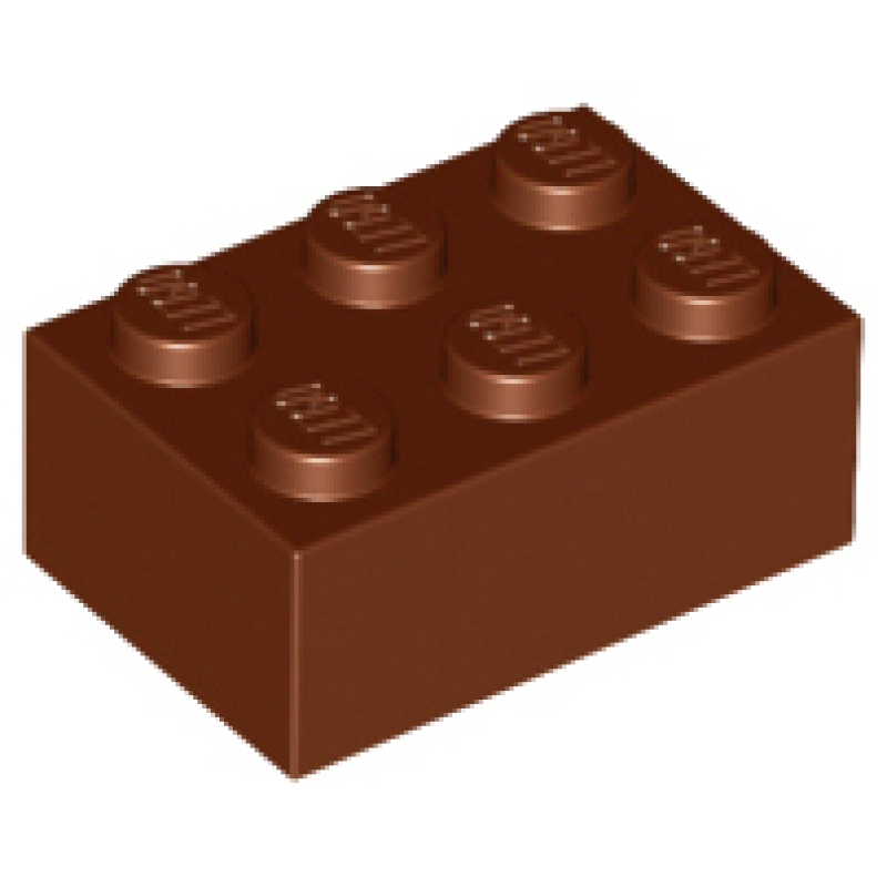 Steen 2x3 Reddish Brown